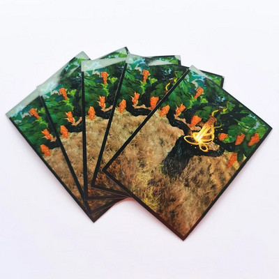 60PCS/BAG TCG Card Sleeves MGT Jace Sleeves Παιχνίδι Nicol Dragon God Protector Cards Shield Dreadhorde Protector Χρώμα μανίκια PKM