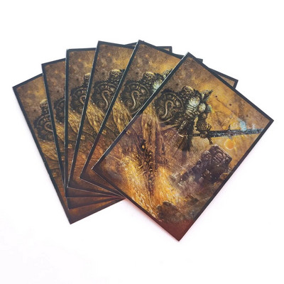 60PCS/BAG TCG Card Sleeves MGT Jace Sleeves Παιχνίδι Nicol Dragon God Protector Cards Shield Dreadhorde Protector Χρώμα μανίκια PKM