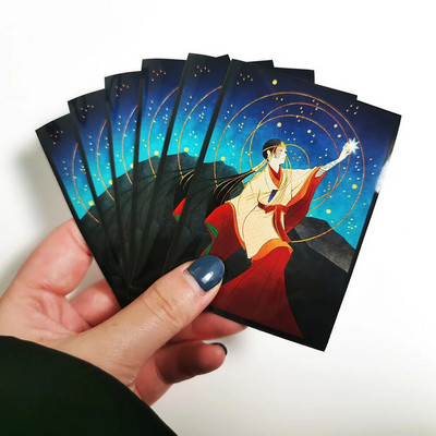 60PCS/BAG TCG Card Sleeves MGT Jace Sleeves Παιχνίδι Nicol Dragon God Protector Cards Shield Dreadhorde Protector Χρώμα μανίκια PKM