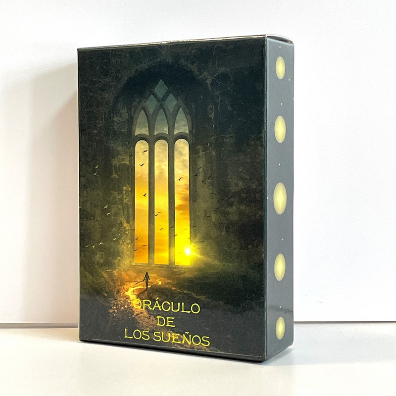 Spānijas Orākula kārtis Skaistas 64 zīlēšanas rūnas Eņģeļu ziņas Tarot Noslēpumainā galda spēle