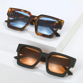 SO&EI Νέα τετράγωνα γυαλιά ηλίου Γυναικεία ρετρό κλασικά μπλε πορτοκαλί αποχρώσεις UV400 Ανδρικά επώνυμα γυαλιά ηλίου