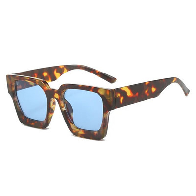 SO&EI New Square Ochelari de soare Femei Retro Clasici Albastru Portocaliu Nuante UV400 Barbati Brand Designer Ochelari de soare