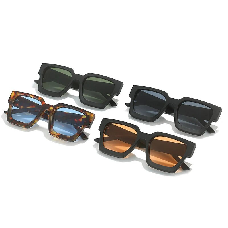 SO&EI New Square Ochelari de soare Femei Retro Clasici Albastru Portocaliu Nuante UV400 Barbati Brand Designer Ochelari de soare