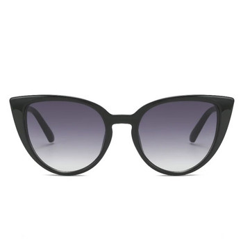 Винтидж зелени слънчеви очила с котешко око Дамска марка Модни мъжки слънчеви очила Костенурка Cateye Сенник с големи рамки Очила Дамски UV400