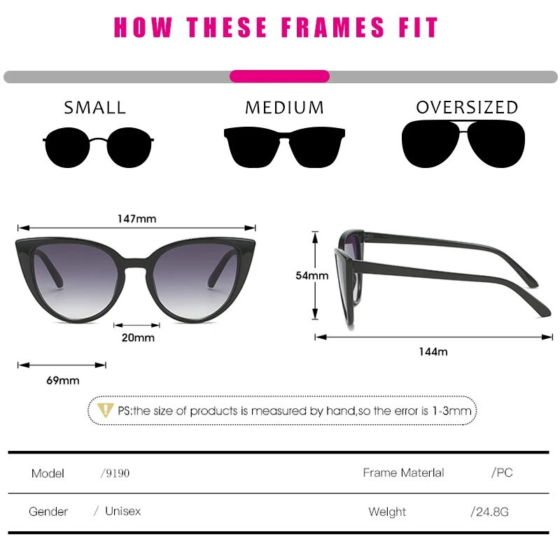 Vintage Green Cat Eye Γυναικεία γυαλιά ηλίου μάρκας μόδας ανδρικά γυαλιά ηλίου Tortoise Cateye Oversized σκελετό Γυναικεία γυαλιά UV400