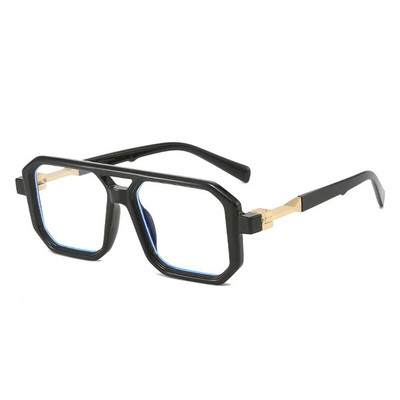 SHAUNA New Double Bridges Τετράγωνα γυαλιά ηλίου Γυναικείες αποχρώσεις μόδας ντεγκραντέ UV400 Ανδρικά γυαλιά ηλίου Retro Polygon