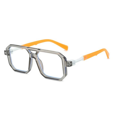 SHAUNA New Double Bridges Τετράγωνα γυαλιά ηλίου Γυναικείες αποχρώσεις μόδας ντεγκραντέ UV400 Ανδρικά γυαλιά ηλίου Retro Polygon