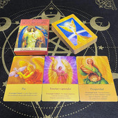 Αρχάγγελος Ταρώ Oracle Cards στην ισπανική έκδοση Fate Tips Angels Oraculos Deck επιτραπέζιων παιχνιδιών