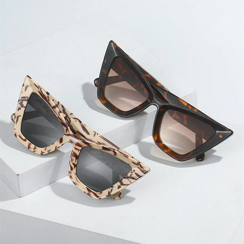Νέοι σχεδιαστές μόδας Υπερμεγέθη γυαλιά ηλίου για γυναίκες Ανδρικά μάτια Cat Eye Μοντέρνα ρετρό γυαλιά ηλίου Ins Trending Shades UV400 Eyeglas