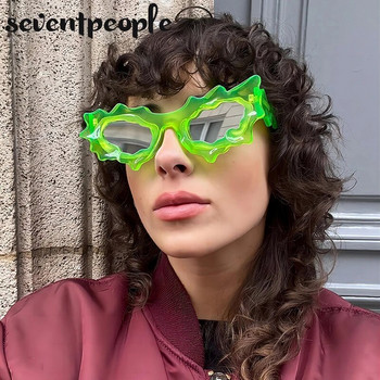 Γυναικεία γυαλιά ηλίου μόδας Y2k 2023 Πολυτελής επωνυμία σχεδιαστής Punk γυαλιά ηλίου για άνδρες Μοντέρνα ακανόνιστα γυαλιά ηλίου πάρτι UV400