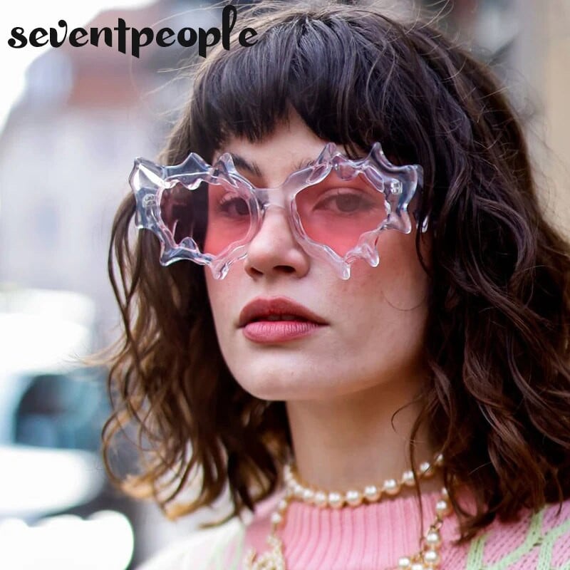 Γυναικεία γυαλιά ηλίου μόδας Y2k 2023 Πολυτελής επωνυμία σχεδιαστής Punk γυαλιά ηλίου για άνδρες Μοντέρνα ακανόνιστα γυαλιά ηλίου πάρτι UV400