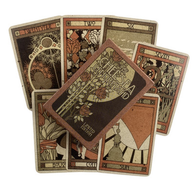 Chakre Eros și astrologie Manara Cărți erotice Oracle Tarot Divination Deck English Vision Edition Joc de masă pentru petrecere
