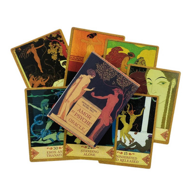 Chakre Eros și astrologie Manara Cărți erotice Oracle Tarot Divination Deck English Vision Edition Joc de masă pentru petrecere