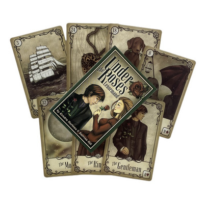 Chakre Eros și astrologie Manara Cărți erotice Oracle Tarot Divination Deck English Vision Edition Joc de masă pentru petrecere