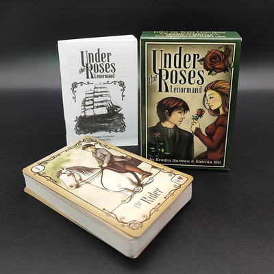 Ανακαλύψτε τα θαμμένα μυστικά In Under The Roses Under The Roses Lenormand Oracle Deck και οδηγός