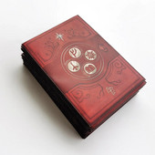 100 Τεμάχια/Παρτίδα 66x91mm Matte Crimson Mystery Symbol Sleeves Card Protector shields for MGT PKM Magical Gathering