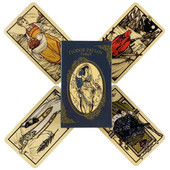 Fyodor Pavlov Cărți de tarot Un pachet de 78 Oracle English Visions Divination Edition Borad Jocuri de joc