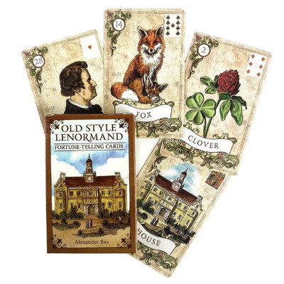 Ur Lenormand Original Primal Lenormand Oracle Cards for Fate Divination Επιτραπέζιο παιχνίδι Ταρώ και μια ποικιλία επιλογών Ταρώ