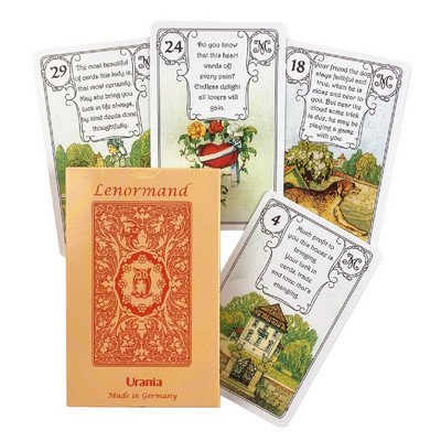 Ur Lenormand Original Primal Lenormand Oracle Cards for Fate Divination Επιτραπέζιο παιχνίδι Ταρώ και μια ποικιλία επιλογών Ταρώ
