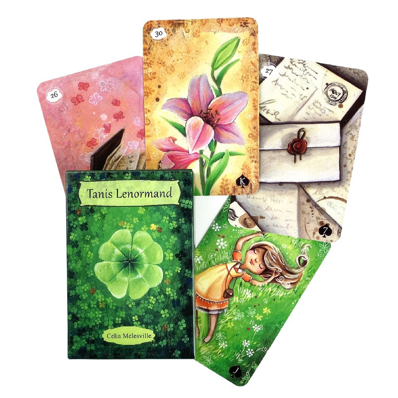 Ur Lenormand Original Primal Lenormand Oracle Cards for Fate Divination Επιτραπέζιο παιχνίδι Ταρώ και μια ποικιλία επιλογών Ταρώ