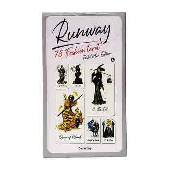 Νέο Hot Runway Tarot For Family Friends Διασκεδαστικό μαντικό Διασκέδαση πάρτι Επιτραπέζια παιχνίδια