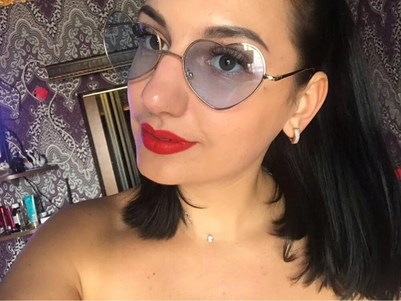 Naiste südamekujulised metallist päikeseprillid Naiste bränd Disainer Mood ääristeta LOVE Läbipaistvad ookeaniläätsed Päikeseprillid Oculos UV400