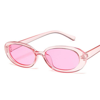 MUSELIFE Μαύρα ρετρό γυαλιά ηλίου οβάλ γυαλιά ηλίου Γυναικεία ρετρό επώνυμα σχεδιαστές Vintage γυναικείες ροζ γυαλιά ηλίου UV400