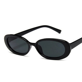 MUSELIFE Μαύρα ρετρό γυαλιά ηλίου οβάλ γυαλιά ηλίου Γυναικεία ρετρό επώνυμα σχεδιαστές Vintage γυναικείες ροζ γυαλιά ηλίου UV400