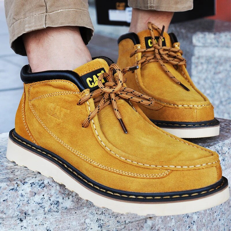 Proljetne čizme 2024. Muške modne zimske ležerne čizme Cipele Udobne tople čizme za snijeg Brand kožne tenisice Muške cipele
