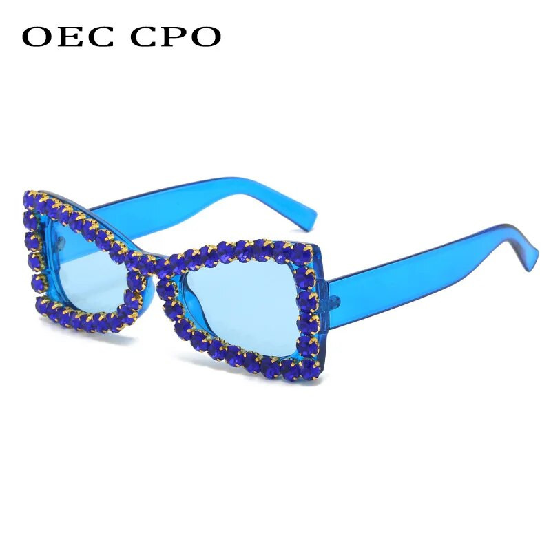 Punk Diamonds Cat Eye γυαλιά ηλίου New γυναικεία ανδρικά πολυτελή μοντέρνα γυαλιά ηλίου γυναικεία αποχρώσεις UV400 Γυαλιά De Sol Oculos