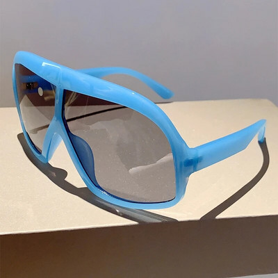 KAMPT Oversized Monoblock γυαλιά ηλίου 2023 Νέα γυαλιά γυαλιών εξωτερικού χώρου Candy Color Κομψά μοντέρνα γυαλιά προστασίας UV400 Γυναικείες αποχρώσεις