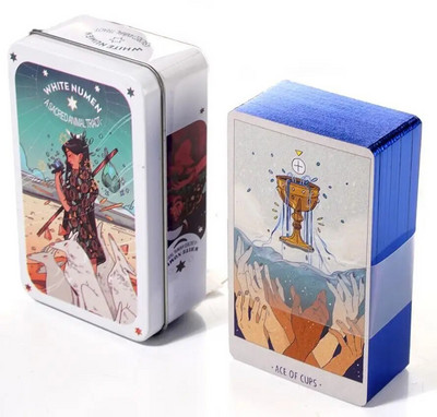 Lucid Dream tarokaart metallist plekkkarbis Saatuse ennustamine pere peomäng Taro oraakli kaardimäng naistele Tüdrukute tarokaardid