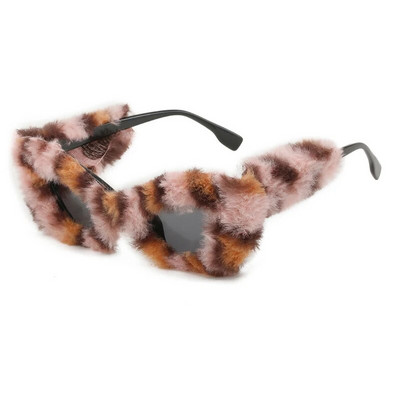 Moodsad, pehmest karusnahast naiste päikeseprillid 2022, uued käsitsi valmistatud sametist päikeseprillid, naiste ülisuured kandilised prillid UV400 naiste varjud