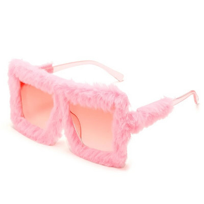 Moodsad, pehmest karusnahast naiste päikeseprillid 2022, uued käsitsi valmistatud sametist päikeseprillid, naiste ülisuured kandilised prillid UV400 naiste varjud