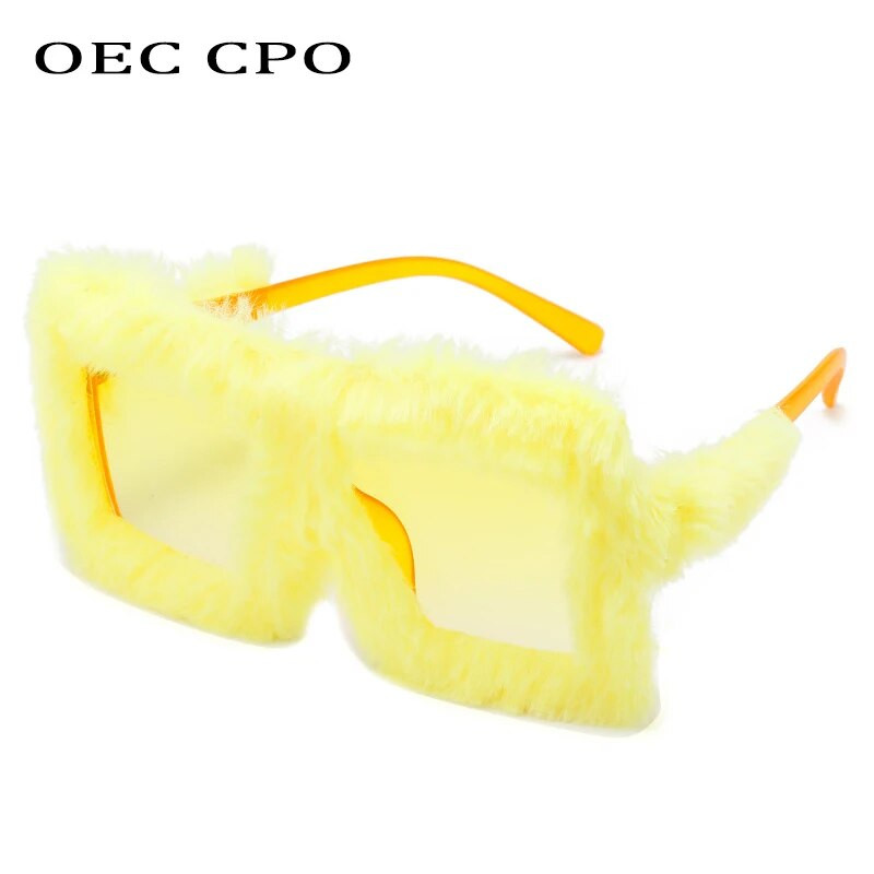 Moodsad, pehmest karusnahast naiste päikeseprillid 2022, uued käsitsi valmistatud sametist päikeseprillid, naiste ülisuured kandilised prillid UV400 naiste varjud