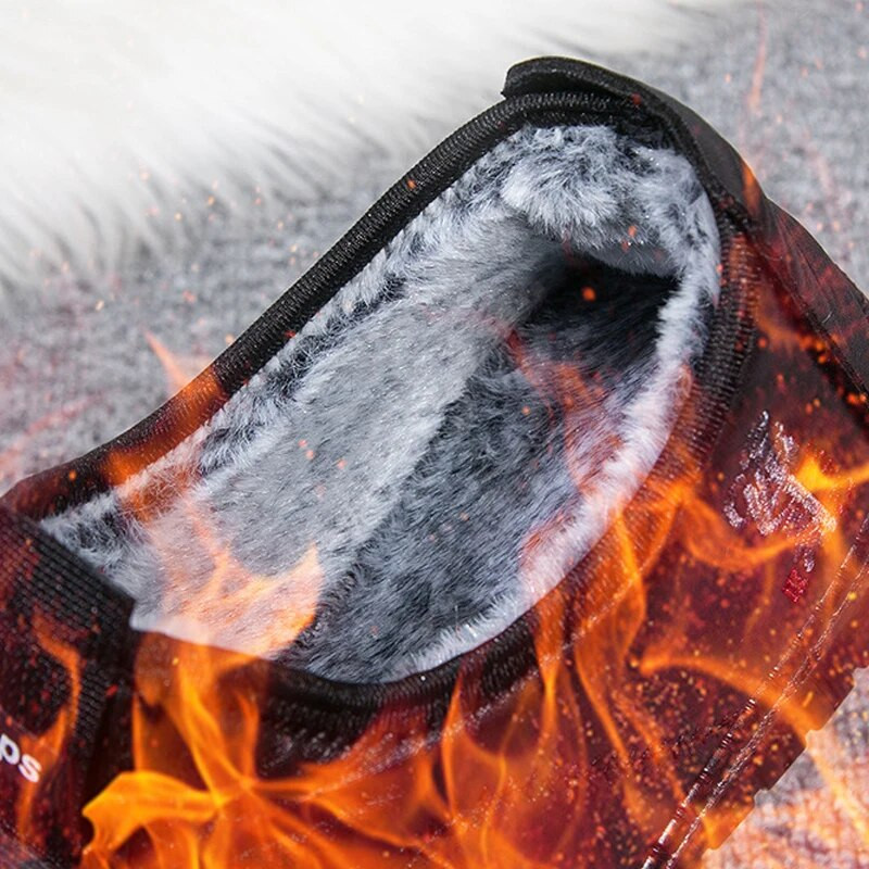 Ανδρικές μπότες Αδιάβροχες μπότες για χιόνι Αντιολισθητικές αιτίες επίπεδες ανδρικές μπότες αγκάθου