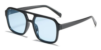 Retro četvrtaste sunčane naočale Žene Muškarci 2023. Novi trendovi Dvostruki snop Žute velike sunčane naočale Ženske prevelike nijanse UV400