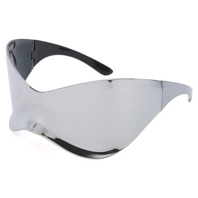 Μικρά ωοειδή γυαλιά ηλίου χωρίς στέλεχος σε σχήμα δάκρυ με πέτρα, επώνυμα γυαλιά ηλίου Punk Diamond Gafas De Sol