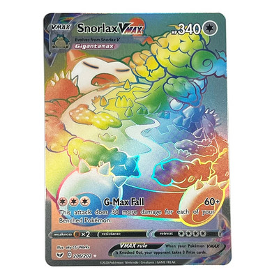 Cutie holografică de cărți Pokemon engleză Charizard Vmax GX Aerodactyl Vstar Pikachu Hobby-uri Colecție rară Cărți de luptă Jucării Cadouri