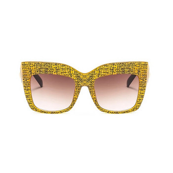 OEC CPO Vintage τετράγωνα γυαλιά ηλίου Γυναικεία Ανδρικά Μεγάλος Σκελετός Μόδα Γκρίζες Αποχρώσεις Γυαλιά ηλίου Γυναικεία Πολυτελή Oculos UV400 O34