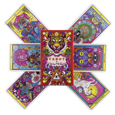Ethereal Visions Illuminated Tarot Cards Queen Of The Moon Seasons Of The Witch Deck Επιτραπέζια παιχνίδια για πάρτι σε υψηλή ποιότητα