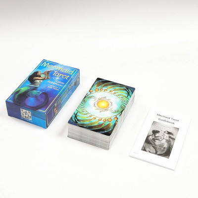 Új Hot 12*7cm sellő Tarot Családbarátoknak Szórakoztató Jóslás Szórakozás Party Társasjátékok