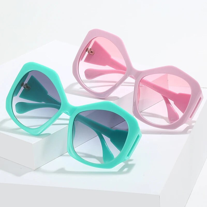 Moodsad ülisuured kassisilmad, roosad Y2K päikeseprillid, naiste vintage-brändi punk-päikeseprillid naistele suure raamiga UV400 prillid