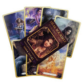 Vindecă-te Citind Cărți Oracle Tarot Divination Deck English Vision Edition Joc de masă pentru petrecere