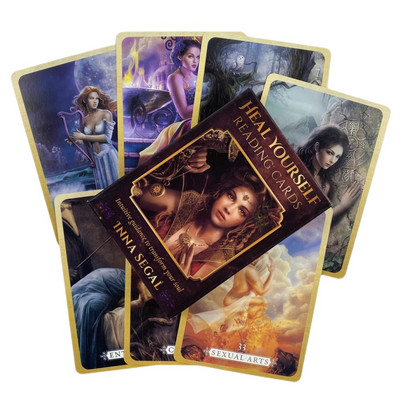 Vindecă-te Citind Cărți Oracle Tarot Divination Deck English Vision Edition Joc de masă pentru petrecere