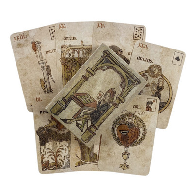 Vindecă-te Citind Cărți Oracle Tarot Divination Deck English Vision Edition Joc de masă pentru petrecere