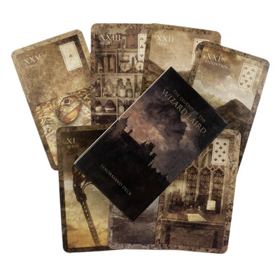 Vindecă-te Citind Cărți Oracle Tarot Divination Deck English Vision Edition Joc de masă pentru petrecere