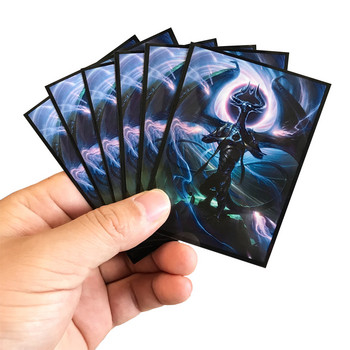 60PCS/BAG Κάρτα TCG MGT The Wandering Emperor Sleeves Χαρακτήρες παιχνιδιών Protector Cards Shield Graphics Protector Έγχρωμα μανίκια PKM