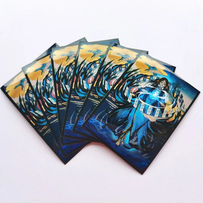 60PCS/BAG Κάρτα TCG MGT The Wandering Emperor Sleeves Χαρακτήρες παιχνιδιών Protector Cards Shield Graphics Protector Έγχρωμα μανίκια PKM