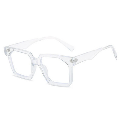 SO&EI Vintage τετράγωνα πολύχρωμα γυαλιά ηλίου Γυναικεία μόδα Clear Ocean Lens Shades UV400 Ανδρικά γυαλιά ηλίου